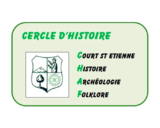 Logo Court-Saint-Etienne Histoire Archéologie Folklore