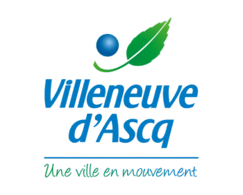 Logo Villeneuve d&rsquo;Ascq – Une ville en mouvement